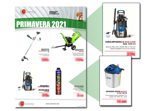 Nuevo folleto CECOFERSA PRIMAVERA 2021 CON AR BLUE CLEAN 22