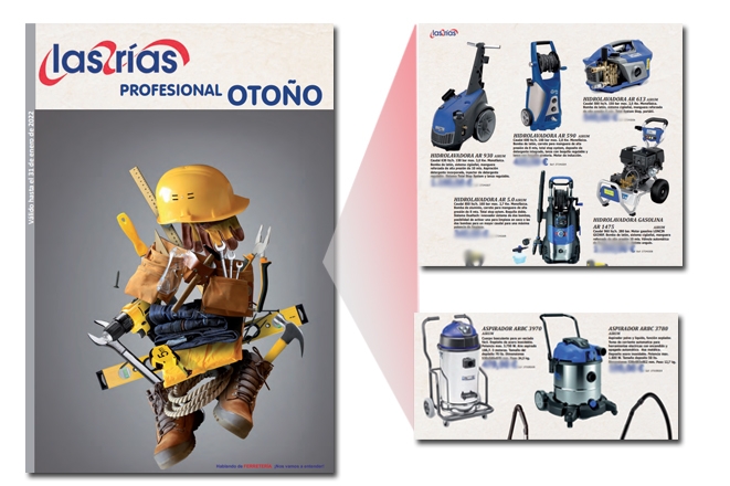 Nuevo folleto LAS RIAS OTOÑO 2021 CON HIDROLIMPIADORAS Y ASPIRADORES AR BLUE CLEAN 38