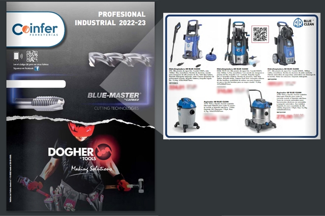 Nuevo folleto COINFER profesional industrial 2022 con Ar blue clean 46