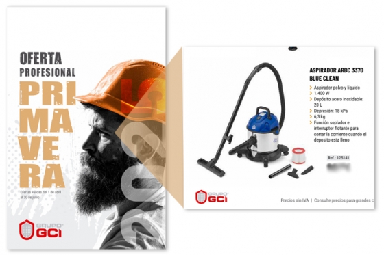 NUEVO FOLLETO PRIMAVERA GCI CON ASPIRADOR AR BLUE CLEAN