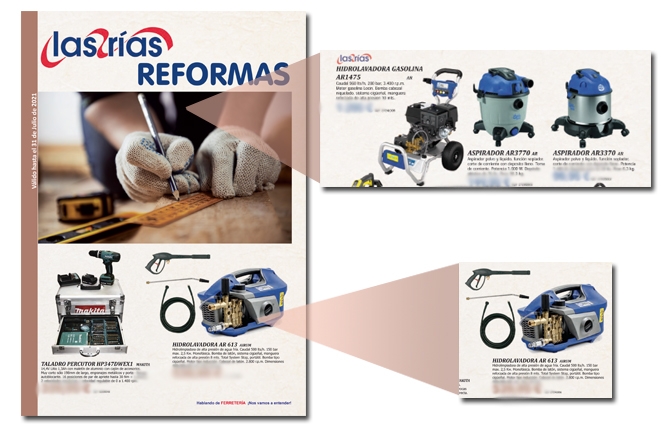 Nuevo folleto LAS RIAS REFORMA 2021 con AR Blue Clean 29